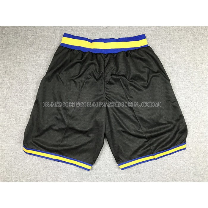 Short Golden State Warriors Ville Edition 2021-22 Noir